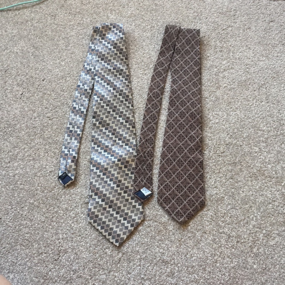 men’s ties new GAP & Bruno Piattelli 100% silk